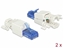 Изображение Delock RJ45 plug Cat.6A UTP toolfree 2 pieces