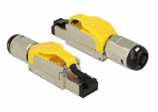 Изображение Delock RJ45 Plug field assembly Cat.6A metal