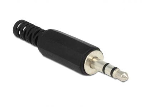 Picture of Delock Stereo plug 3.5 mm stereo with bend protection