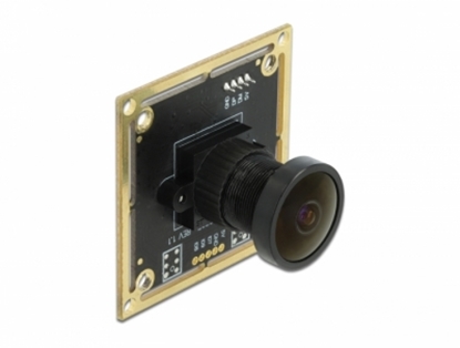 Attēls no Delock USB 2.0 Camera Module with Wide Dynamic Range 1.92 mega pixel 120° fix focus