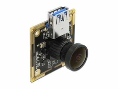 Attēls no Delock USB 3.2 Gen 1 Camera Module 4.91 mega pixel 120° fix focus