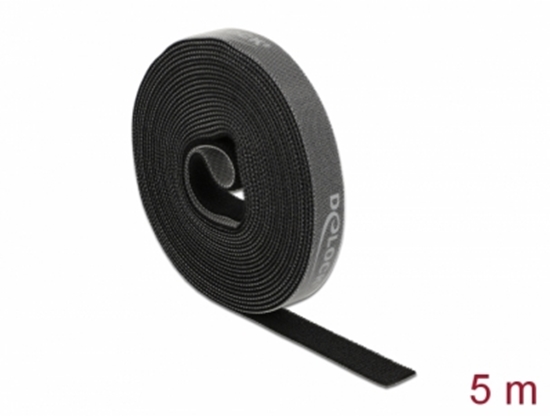 Picture of Delock Velcro tape on roll L 5 m x W 15 mm black