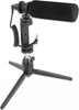 Picture of Delock Vlog Shotgun Microphone Set for Smartphones and DSLR Cameras