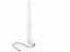 Изображение Delock WLAN 802.11 b/g/n Antenna MHF plug 3 dBi omnidirectional 1.13 12 cm flexibel clip white