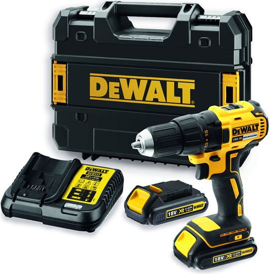 Изображение Wiertarko-wkrętarka Dewalt DCD777S2T 18 V 2 x akumulator 1.5 Ah