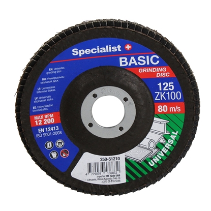 Изображение Disks slīpēšanas Lapiņu Specialist Basic