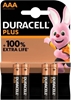 Изображение Duracell | Plus MN2400 | AAA | Alkaline | 4 pc(s)