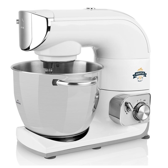 Picture of ETA | Food processor | ETA002890061 Gratus MAX | 1200 W | Number of speeds 8 | Bowl capacity 5.5 L | Blender | Meat mincer | White