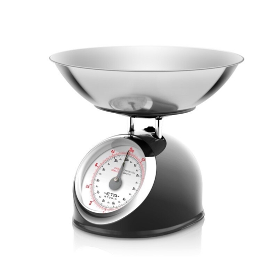 Изображение ETA | Kitchen scale | ETA577790020 Storio | Maximum weight (capacity) 5 kg | Graduation 25 g | Black