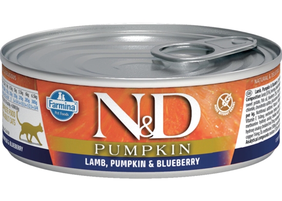 Picture of Farmina N&D Cat Lamb & Pumpkin & Blueberry 70g