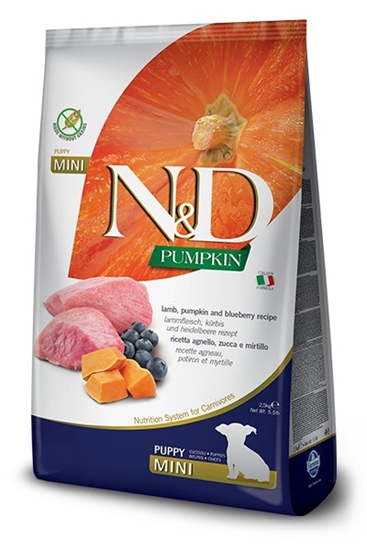 Изображение FARMINA N&D Pumpkin Mini Puppy - dry dog food - 2,5 kg