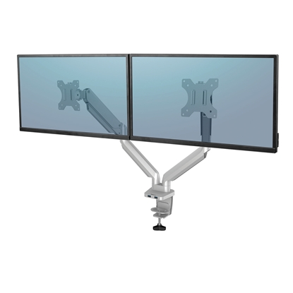 Picture of Fellowes Platinum Series Dual Monitor Arm - Silver