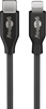 Изображение Goobay 39447 Lightning - USB-C™ USB charging and sync cable | Goobay | USB-C to Lightning Apple Lightnin male (8-pin) | USB C
