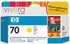 Изображение HP C 9454 A ink cartridge yellow Vivera             No. 70