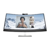 Picture of HP E34m G4 WQHD Curved Conferencing Monitor - 34" 3440x1440 WQHD 400-nit AG, Curved, VA, USB-C(65W)/DisplayPort/HDMI, 4x USB 3.0, speakers, webcam, RJ-45 LAN, height adjustable, 3 year