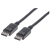 Изображение Kabel monitorowy DisplayPort / Displayport M/M czarny 10m