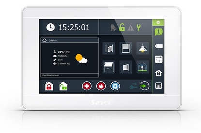 Attēls no KEYPAD TOUCHSCREEN INTEGRA/INT-TSI-W SATEL