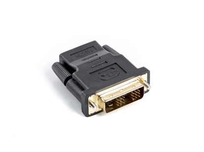 Picture of Lanberg AD-0013-BK cable gender changer HDMI DVI-D 18+1 Single Link Black