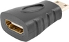 Изображение Adapter HDMI(F) - HDMI mini(M) Czarny 