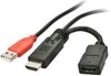 Picture of Lindy HDMI M/F Power Feeder Adaper W/USB A plug