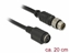 Изображение Navilock Connection Cable M8 6 Pin male waterproof > MD6 female RS-232 0.2 m