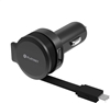 Изображение Platinet PLCRRCC Universal IC Car charger 2.4A USB + Rolling Micro USB Cable