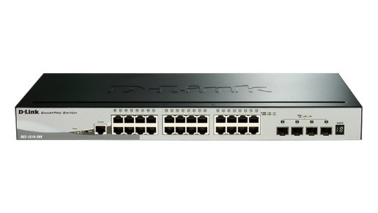 Изображение D-Link DGS-1510 Managed L3 Gigabit Ethernet (10/100/1000) Black