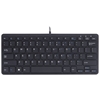 Изображение R-Go Tools Compact R-Go ergonomic keyboard, QWERTY (US), wired, black