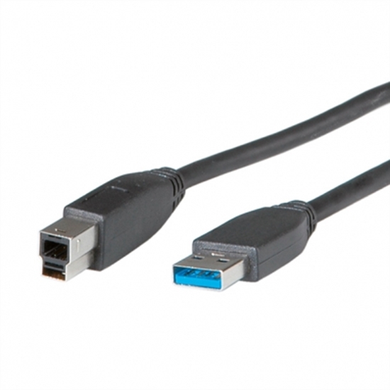 Изображение ROLINE USB 3.0 Cable, A - B, M/M, 3.0 m