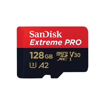 Picture of SanDisk Extreme PRO 128 GB MicroSDXC UHS-I Class 10