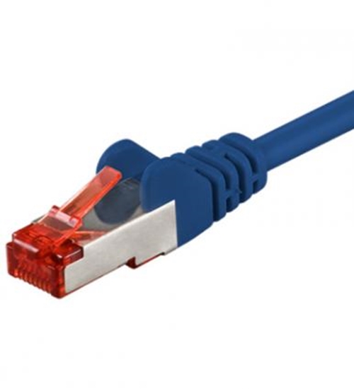 Picture of SFTP cable Cat.6 blue 1m LSOH Halogen free