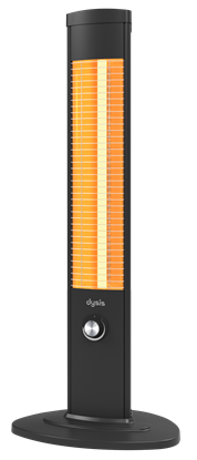 Attēls no Simfer | Indoor Comfort Electric Dicatronic Quartz Heater | DYSIS HTR-7405 | Infrared | 2000 W | Number of power levels | Suitable for rooms up to 20 m³ | Suitable for rooms up to 20 m² | Black | N/A