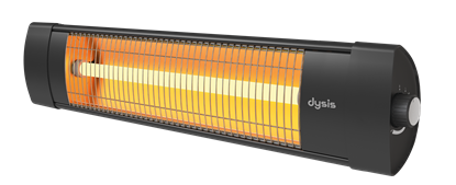 Picture of Simfer | Indoor Thermal Infrared Quartz Heater | Dysis HTR-7407 | Infrared | 2300 W | Suitable for rooms up to 23 m² | Black | N/A