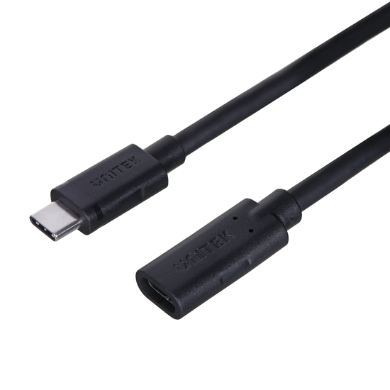 Изображение UNITEK C14086BK-1.5M USB cable USB 3.2 Gen 2 (3.1 Gen 2) USB C Black