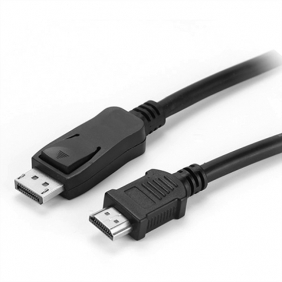 Изображение VALUE DisplayPort Cable, DP - HDTV, M/M, black, 10.0 m