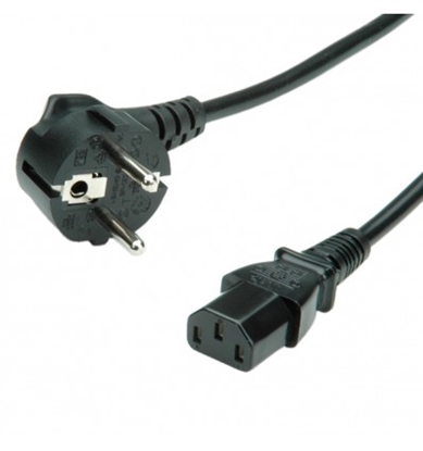 Attēls no VALUE Power Cable, straight IEC Conncector 1.8 m