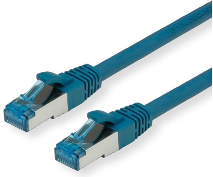 Attēls no VALUE S/FTP Patch Cord Cat.6A, blue, 2.0 m