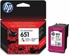 Picture of HP 651 Tri-color Original Ink Advantage Cartridge