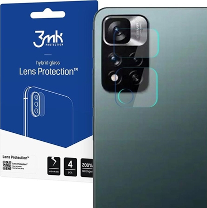 Attēls no 3MK 3MK Lens Protect Xiaomi Redmi Note 11 Pro+ 5G Ochrona na obiektyw aparatu 4szt