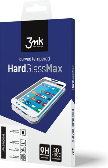 Изображение 3MK Szkło hartowane HardGlass MAX biały do iPhone 7 Plus