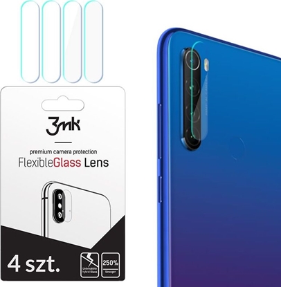 Picture of 3MK Szkło na kamerę 3mk Flexible Glass x4 obiektyw do Xiaomi Redmi Note 8T uniwersalny