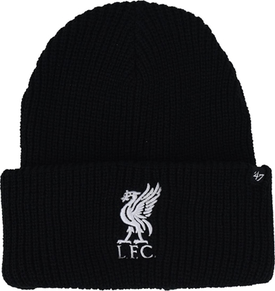 Attēls no 47 Brand 47 Brand EPL Liverpool FC Cuff Knit Hat EPL-UPRCT04ACE-BK Czarne One size