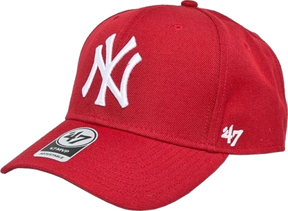 Picture of 47 Brand New York Yankees MVP Cap B-MVPSP17WBP-RD Czerwone