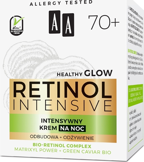 Picture of AA Retinol Intensive 70+ Intensywny Krem na noc - odżywienie + odbudowa 50ml