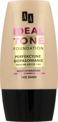 Attēls no AA Make Up Ideal Tone Podkład "Perfekcyjne Dopasowanie" nr 105 Sand 30ml