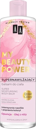 Attēls no AA My Beauty Power supernawilżający balsam do ciała Opuncja + Rose Glow 400ml