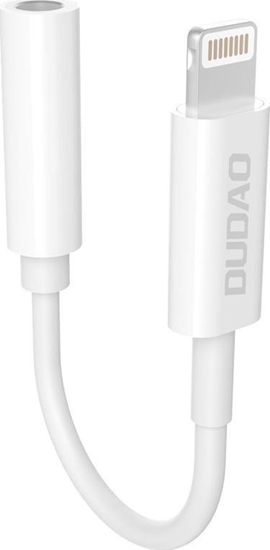 Picture of Adapter USB Dudao Lightning - Jack 3.5mm Biały  (6973687242336)