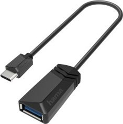 Attēls no Adapter USB Hama USB-C - USB Czarny  (002003120000)
