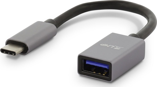 Изображение Adapter USB LMP USB-C - USB Szary  (LMP-USBC-USBA-SG)