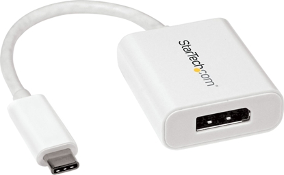 Изображение Adapter USB StarTech USB-C - DisplayPort Biały  (CDP2DPW)